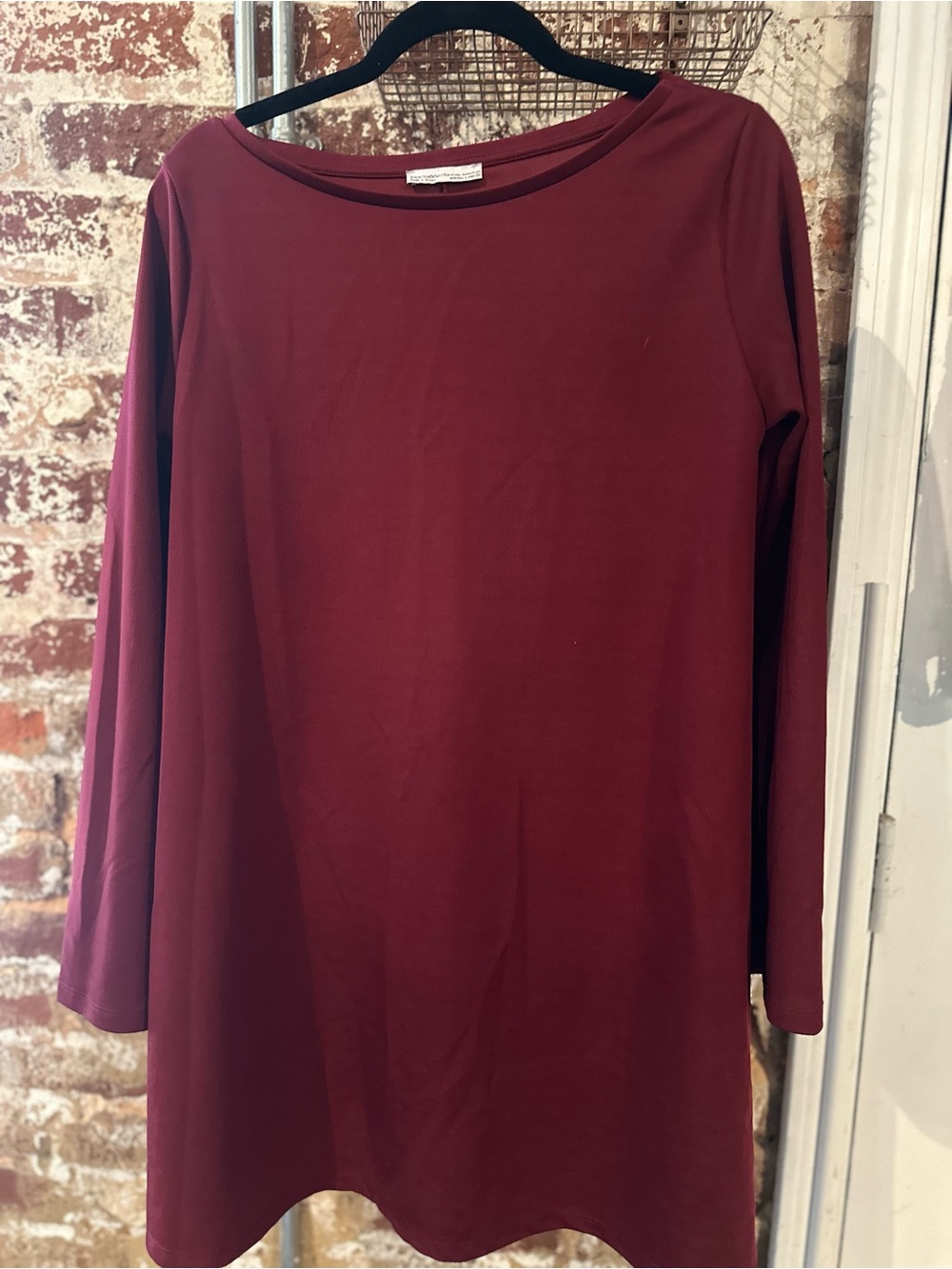 Zara Long Sleeve Swing Tunic/Mini Dress